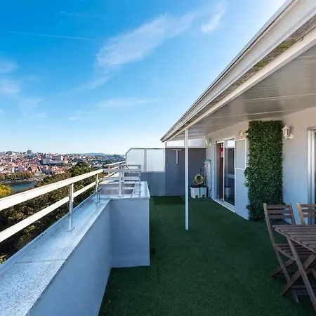 公寓 New! The Porto Wine Cellars Penthouse