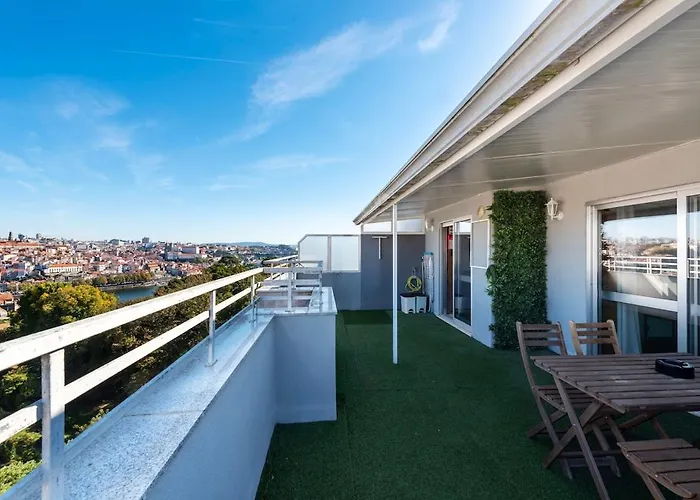 公寓 New! The Porto Wine Cellars Penthouse